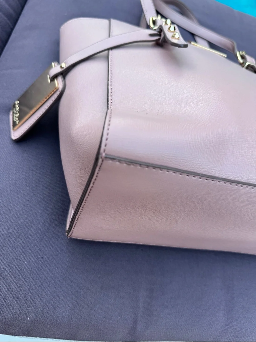 NWOT Carvela Kurt Geiger Lilac Studded Tote Bag NWOT